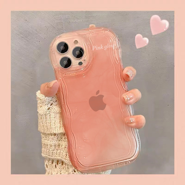 ins pink swoosh