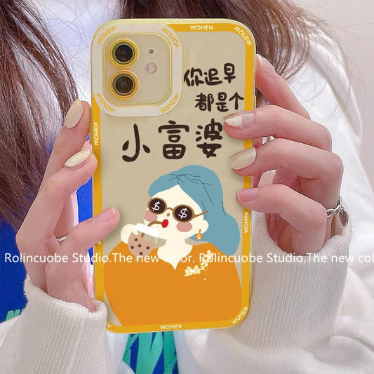 You are a rich woman sooner or later