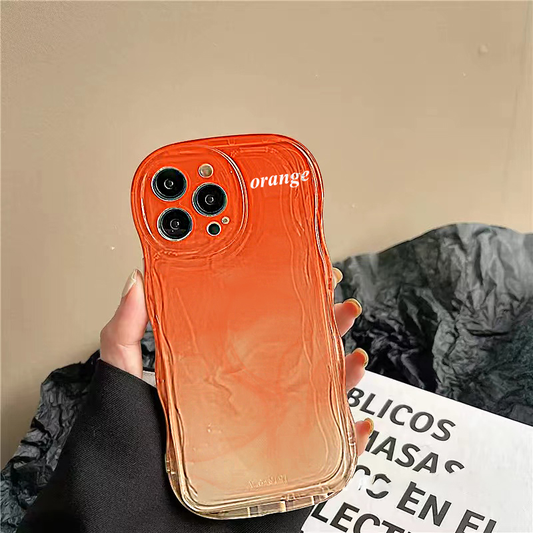 ins gradient orange