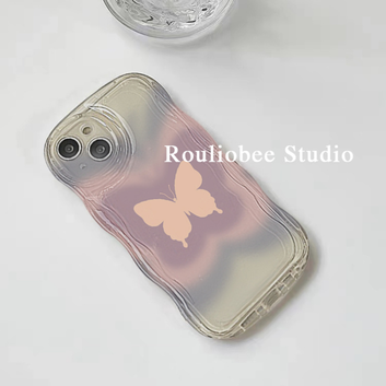 Simple swoosh butterfly