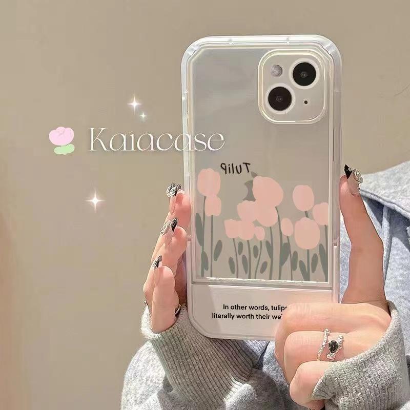 Invisible flower support