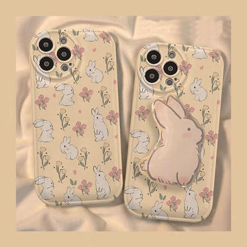 Flower rabbit air cushion support