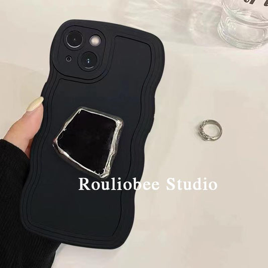 Simple black special-shaped support