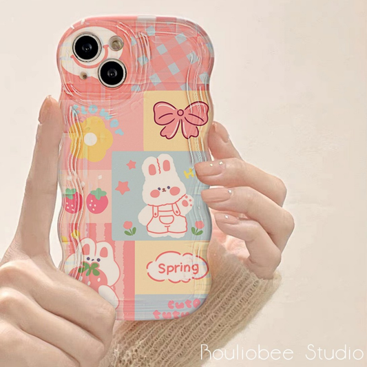 Pink rabbit