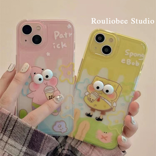 Cute cartoon couple