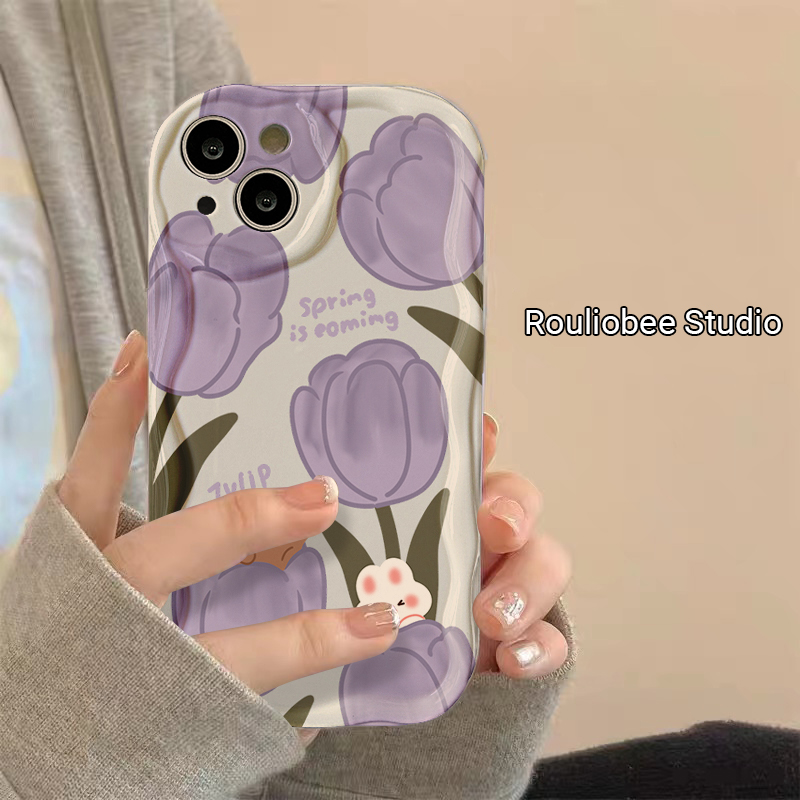 Purple Tulip Flowers