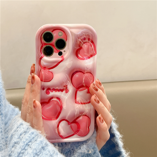 BFF model three-dimensional love blue light
