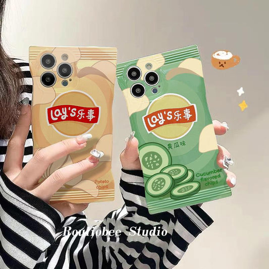 Creative potato chip candy