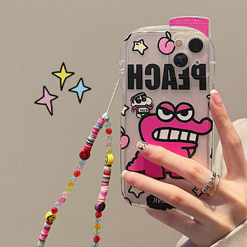 Pink Crocodile Drink Bottle