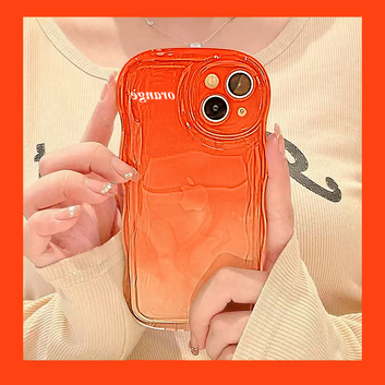 ins bright orange swoosh
