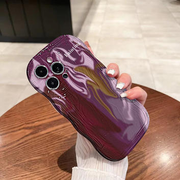 Gradient flow ink purple