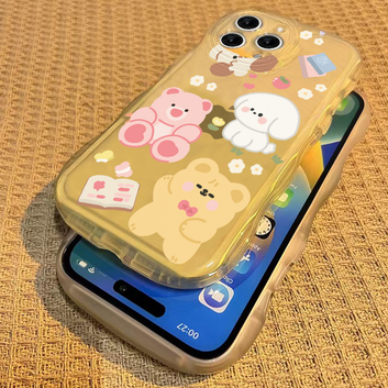 Ins cartoon animal apples