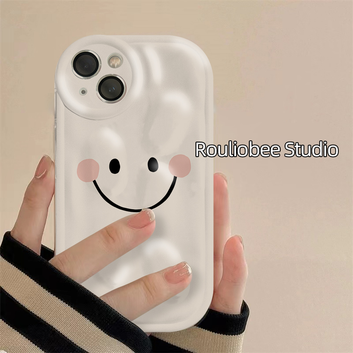 Korean style smile emoji