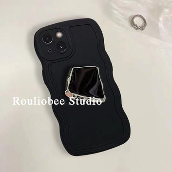 Simple black special-shaped support