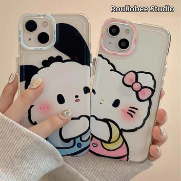 Lovely couple cartoon