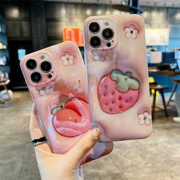 ins peach three-dimensional sense of teenage heart