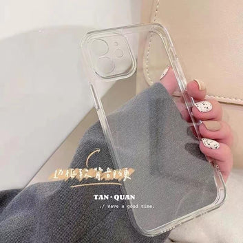 Transparent Iphone Shell Image Silicone Soft Shell for Apple iPhone, providing comprehensive anti-drop ...