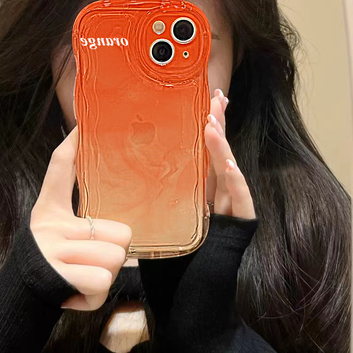 ins gradient orange