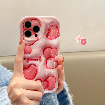 BFF model three-dimensional love blue light