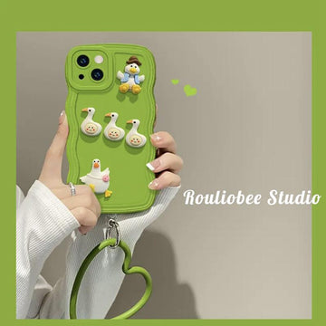 Avocado green duck chain