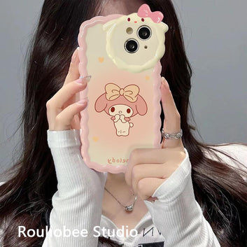 Soft Cute Cartoon Rabbit Lens