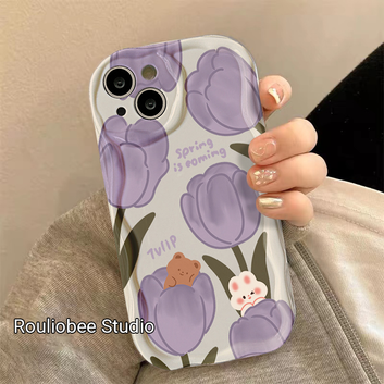 Purple Tulip Flowers