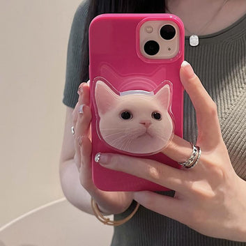 Cute cat stand