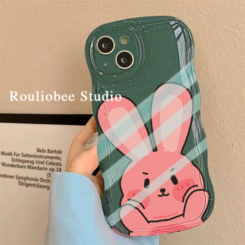 cute pink rabbit