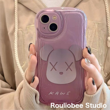 Apple tide phone case bear