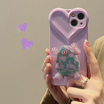 Purple Love Monster Bracket