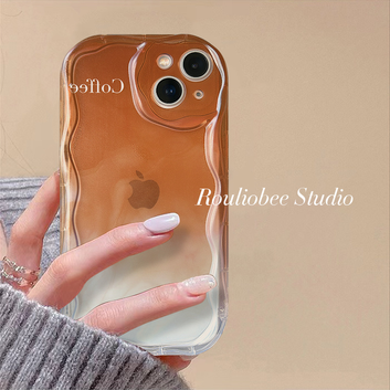 Coffee color swoosh