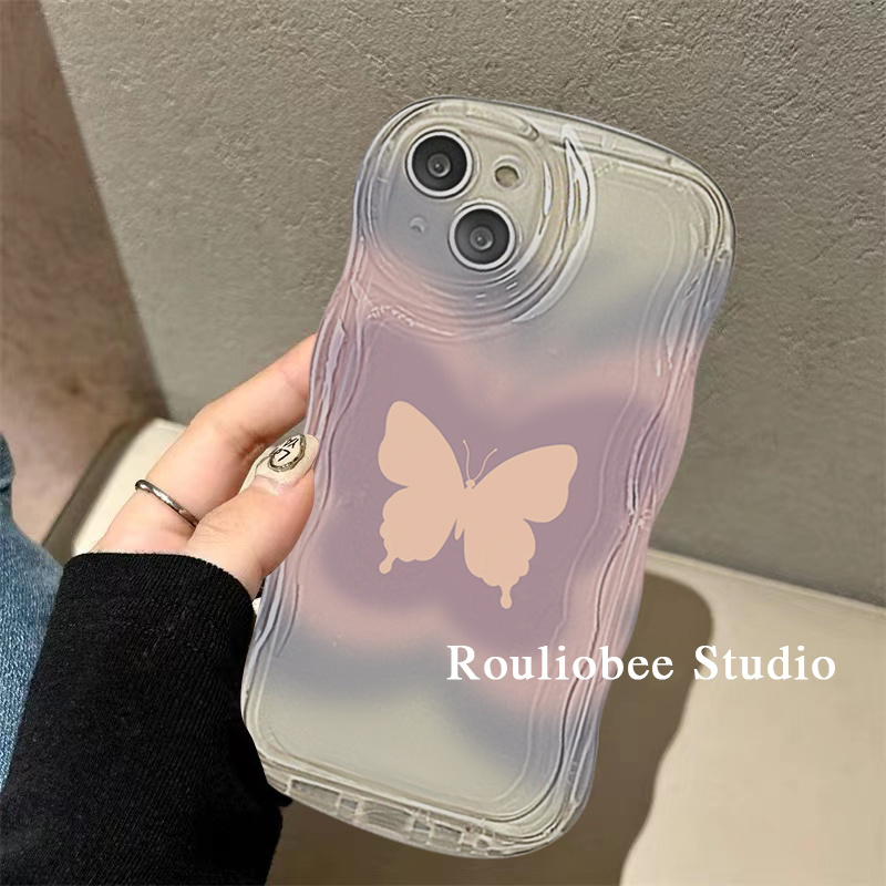 Simple swoosh butterfly