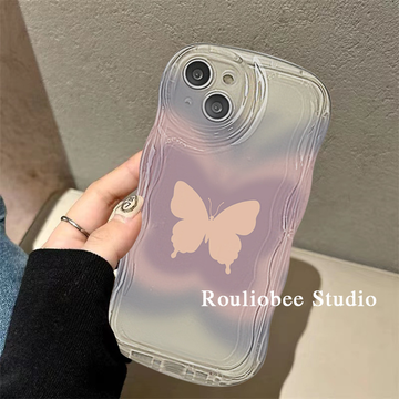 Simple swoosh butterfly